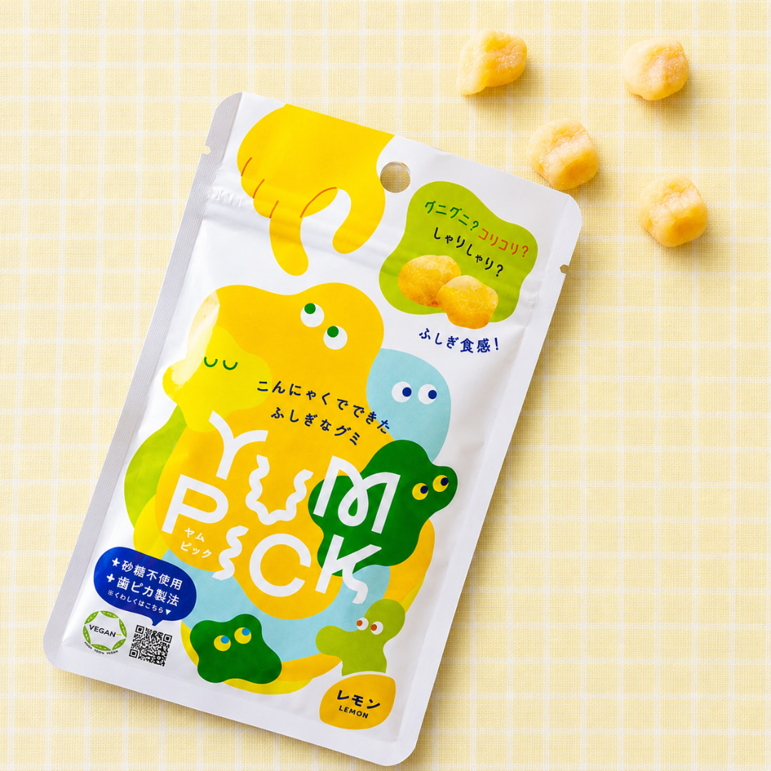YUMPICKレモン味パッケージ